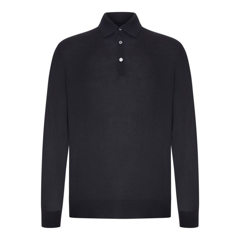 Zegna Men Trofeo Wool Polo Shirt 15Milmil15